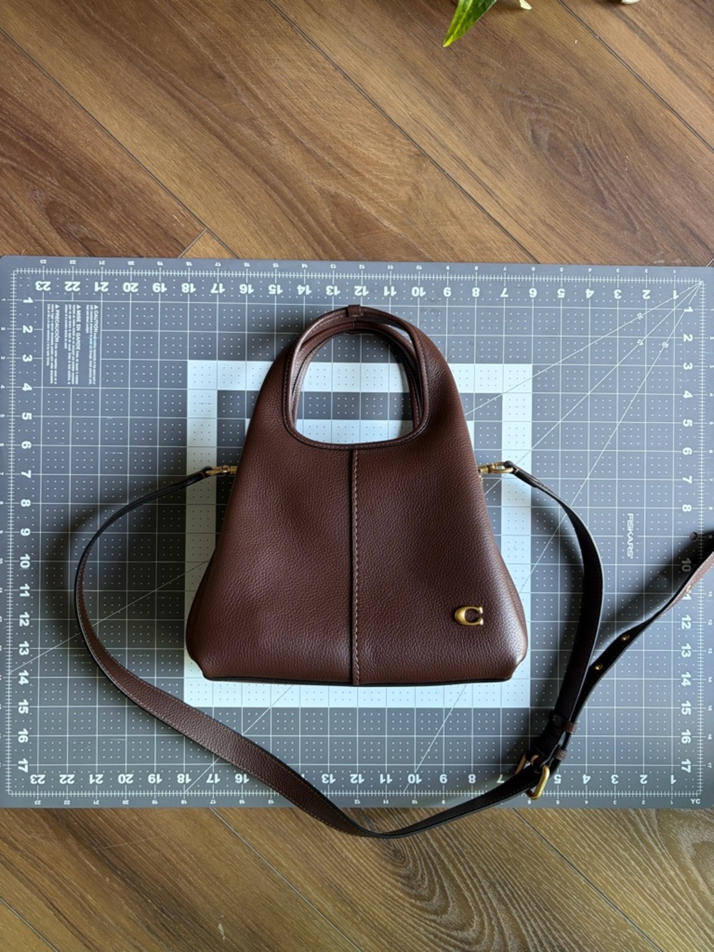 Brass/Maple Lana Coach Handbag - Picture 8 of 13